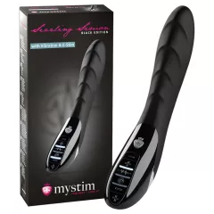 Mystim Sizzling Simon - Electro-Stimulating Vibrator (Black)
