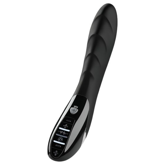 Mystim Sizzling Simon - Electro-Stimulating Vibrator (Black)