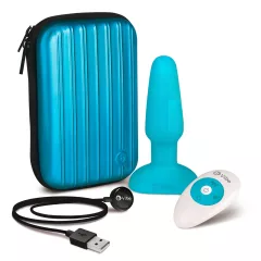 b-Vibe - Rechargeable Beaded Anal Vibrator (Turquoise) 