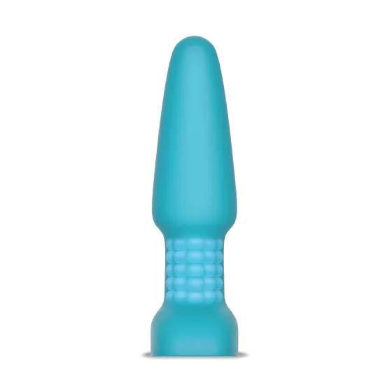 b-Vibe - Rechargeable Beaded Anal Vibrator (Turquoise) 