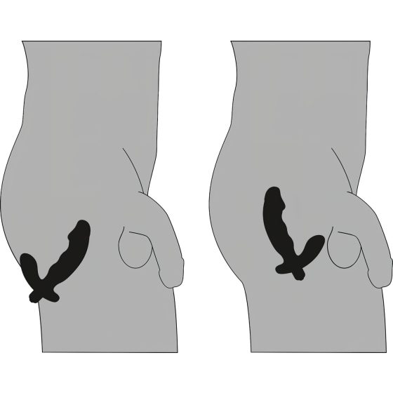 Rebel - Black Prostate Massager Vibrator