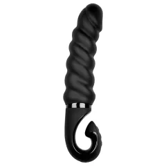   Gvibe G-jack 2: Rechargeable, Waterproof Silicone Vibrator (Black)