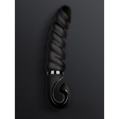  Gvibe G-jack 2: Rechargeable, Waterproof Silicone Vibrator (Black)