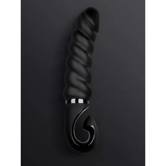 Gvibe G-jack 2: Rechargeable, Waterproof Silicone Vibrator (Black)