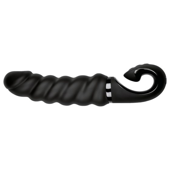 Gvibe G-jack 2: Rechargeable, Waterproof Silicone Vibrator (Black)