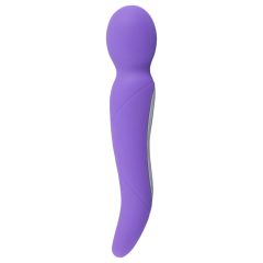 SMILE Wand - Dual Motor Massager Vibrator (Purple)