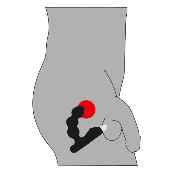 Rebel - Spherical Prostate Massager (Black)