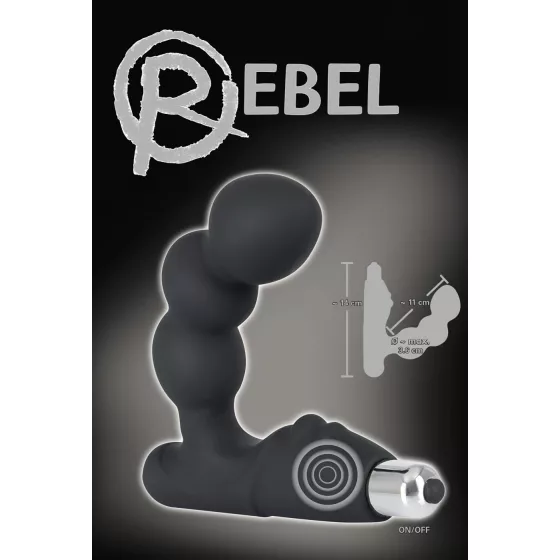 Rebel - Spherical Prostate Massager (Black)