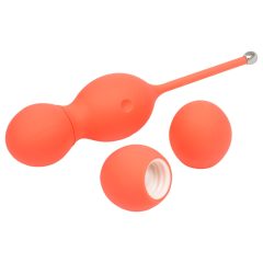   We-Vibe Bloom - Battery operated gecko ball with interchangeable weights (orange)