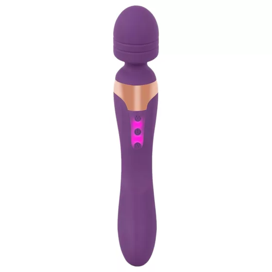 Javida Double - Violet Massaging Vibrator
