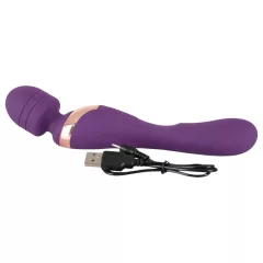 Javida Double - Violet Massaging Vibrator