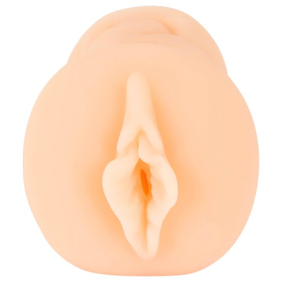 Easy Job Ruth - Lifelike Vibrating Faux Vagina (Natural)