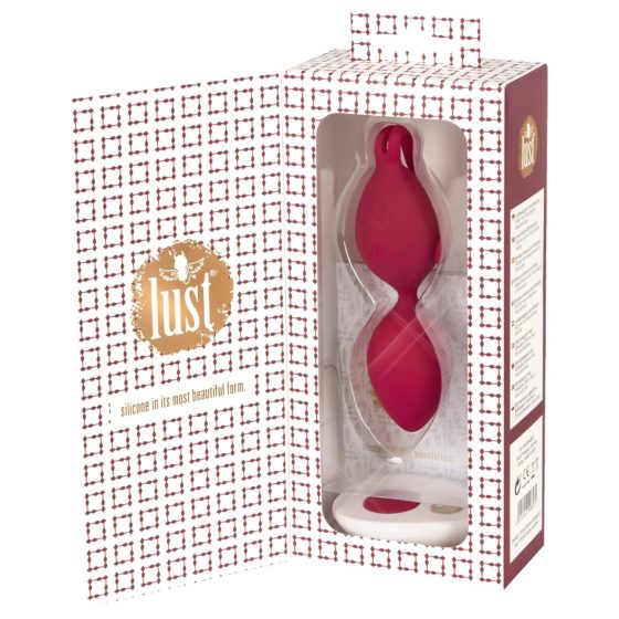 Lust - Rechargeable Wireless Vibrating Kegel Ball (Blackberry)