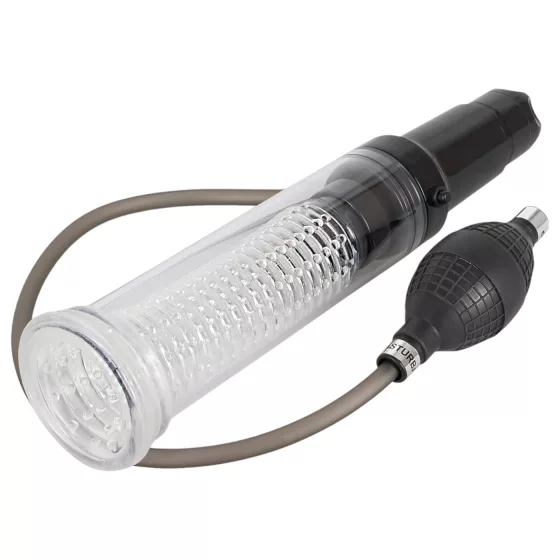 You2Toys - 2in1 - Penis Pump & Masturbator Combo (Clear)