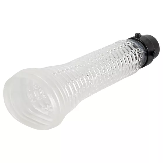 You2Toys - 2in1 - Penis Pump & Masturbator Combo (Clear)