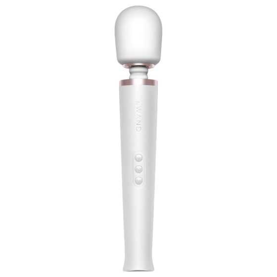 Le Wand - Premium Rechargeable Massager Vibrator (White)