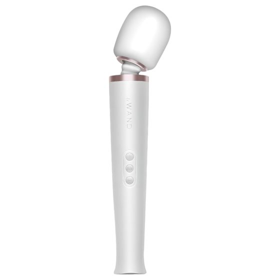 Le Wand - Premium Rechargeable Massager Vibrator (White)
