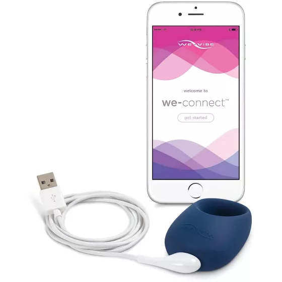 We-Vibe Pivot - Rechargeable Vibrating Ring (Midnight Blue)