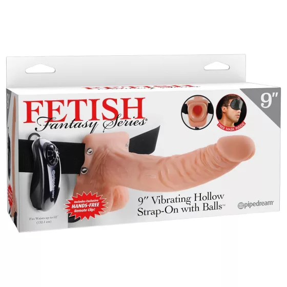 Pipedream - Fetish Strap-On 9 - strap-on vibrator (natural)"