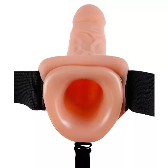 Pipedream - Fetish Strap-on 7 - strap-on vibrator (flesh-coloured)