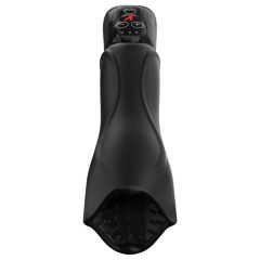   PDX Roto-Teazer - Waterproof Rotating Vibrating Stroker (Black)