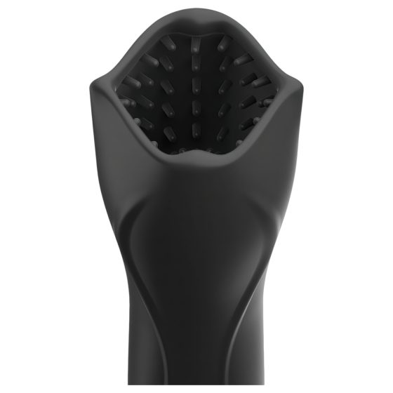 PDX Roto-Teazer - Waterproof Rotating Vibrating Stroker (Black)