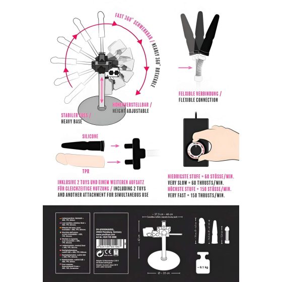 You2Toys - Big Bang Penetrator - Electric Pleasure Machine