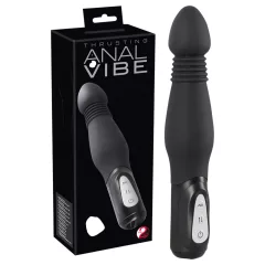 You2Toys - Black Thrusting Anal Vibrator