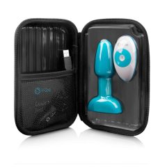 b-Vibe Rimming - rotating pearl anal vibrator (turquoise)