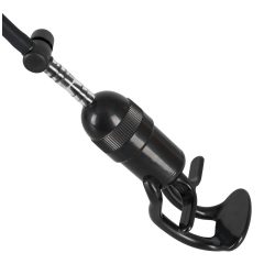   Mister Boner Vibrating - vibrating penis pump (translucent-black)