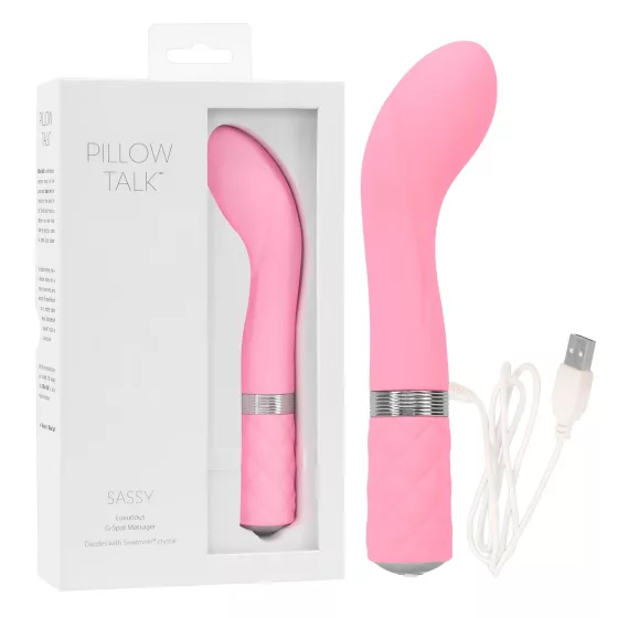 Pillow Talk Sassy - rechargeable G-spot vibrator (pink)