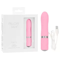 Pillow Talk Flirty - Rechargeable Wand Vibrator (Pink)