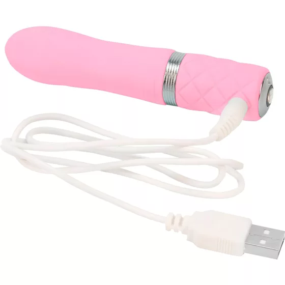 Pillow Talk Flirty - Rechargeable Wand Vibrator (Pink)