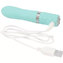 Pillow Talk Flirty - rechargeable wand vibrator (turquoise)