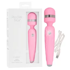   Pillow Talk Cheeky Wand - rechargeable massaging vibrator (pink)