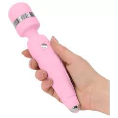   Pillow Talk Cheeky Wand - rechargeable massage vibrator (pink)