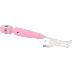   Pillow Talk Cheeky Wand - rechargeable massaging vibrator (pink)
