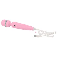   Pillow Talk Cheeky Wand - Rechargeable Massager Vibrator (Pink)