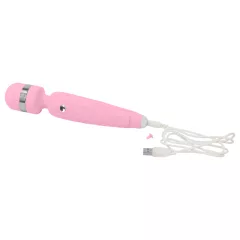   Pillow Talk Cheeky Wand - rechargeable massage vibrator (pink)