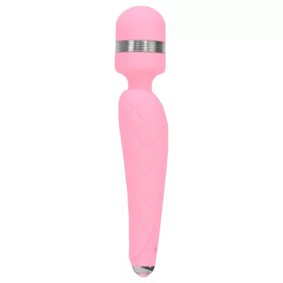 Pillow Talk Cheeky Wand - rechargeable massage vibrator (pink)