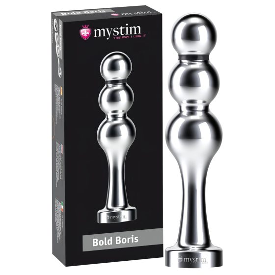 Mystim Bold Boris - Textured Electro Dildo