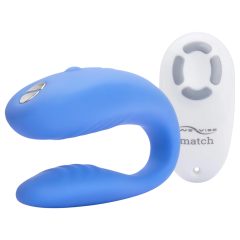   We-Vibe Match - Waterproof Rechargeable Couples Vibrator (Blue)