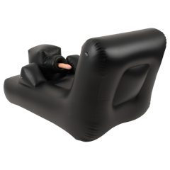   Dark Magic - Battery-Operated Pleasure Machine with Bed (Black)