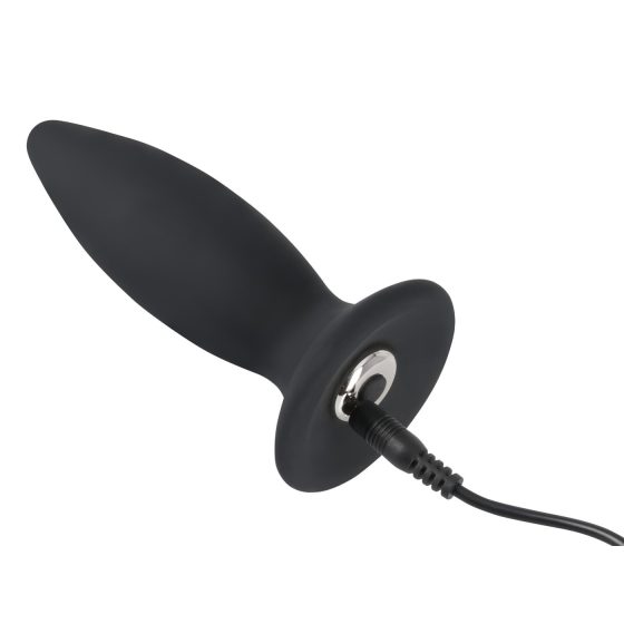 Black Velvet S - Rechargeable Beginner Anal Vibrator - Small (Black)