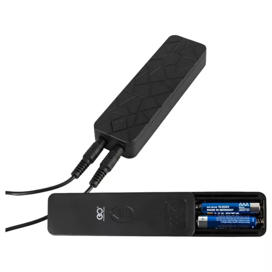 Double Thruster - Strap-On Dual Vibrator (Black)