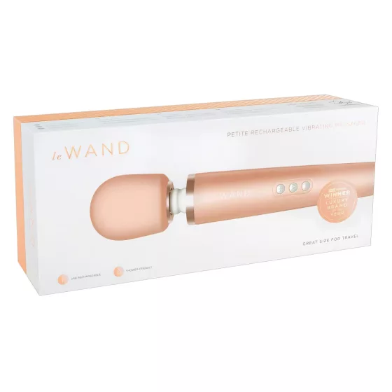 Le Wand Petite - Exclusive Rose Gold Massager Vibrator