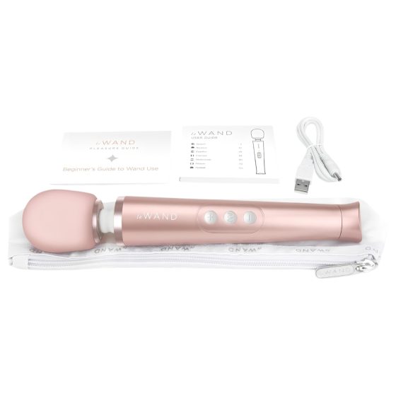 Le Wand Petite - Exclusive Massager Vibrator (Rose Gold)