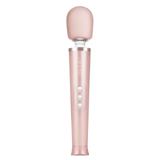 le WAND Petite premium wand vibrator (Rose Gold)
