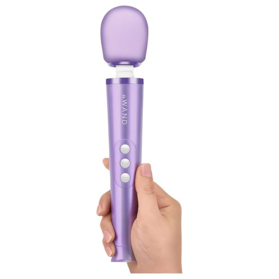 Le Wand Petite - Exclusive Rechargeable Massager Vibrator (Purple)