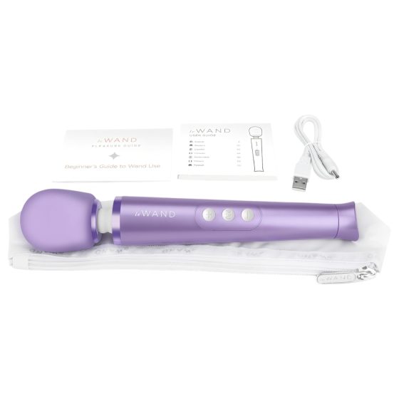 Le Wand Petite - Exclusive Rechargeable Massager Vibrator (Purple)